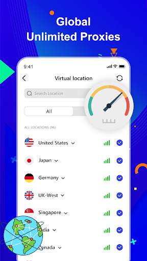 Private VPN - Proxy Browser screenshot 5