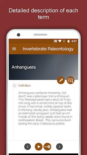 Palaeontology Dictionary - Fossil Discovery Guide 4 تصوير الشاشة