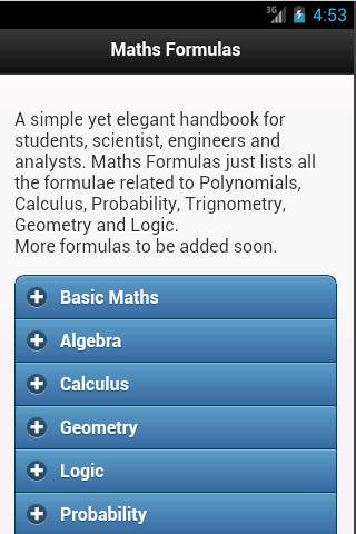 Maths Formulas screenshot 7