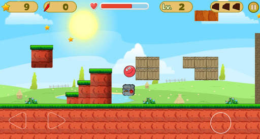 New Red Ball : Roller Ball 4 screenshot 1