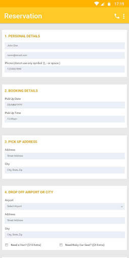 Ridgefield Taxi Car Service screenshot 4