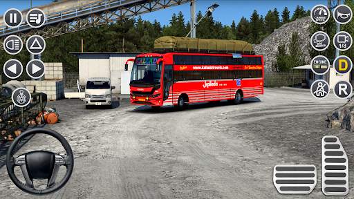 City Coach Bus Driving Adventure : Coach Bus Games screenshot 3