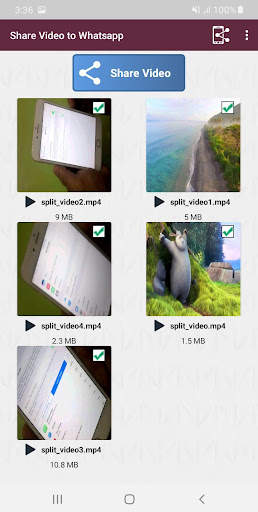 Split Video for Status & Story screenshot 8