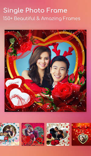 Love Collage : Photo Frame, Editor & Love Photo screenshot 1