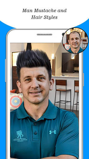 Man Mustache and Hair Styles Photo Editor screenshot 5