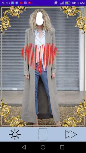 Long Coat Photo Montage  Girls screenshot 7