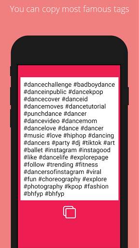 Trending Hashtags for Tiktok screenshot 1