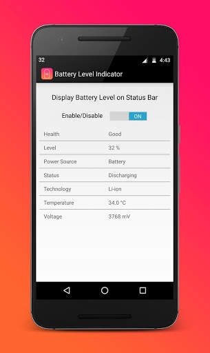 Battery Level Indicator 2 تصوير الشاشة