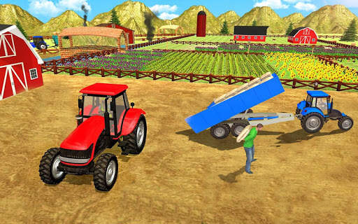 Harvesting Tractor Farming Simulator Free Games screenshot 2