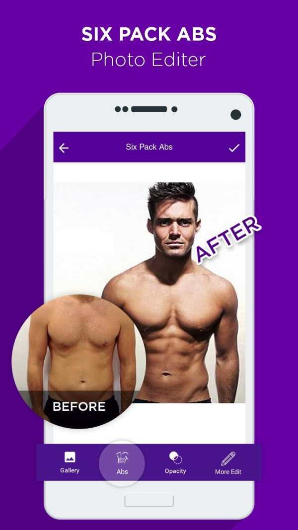 Six Pack Abs Photo Editor screenshot 1