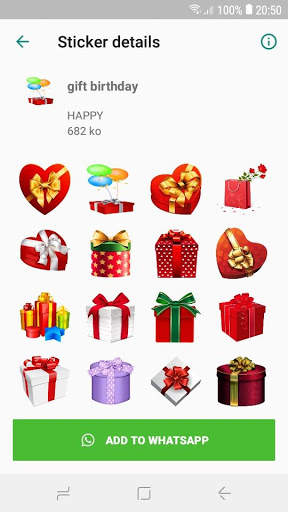 Happy Birthday Stickers for WhatsApp-WAStickerApps screenshot 3