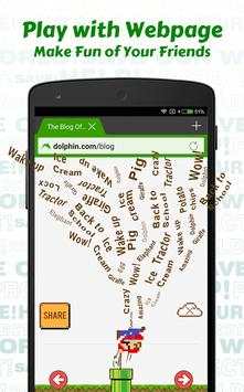 Flying Words Cool Browser Game screenshot 1