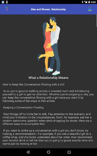 Male and Female. Relationship screenshot 15