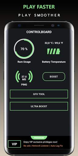 Game Booster Free Ultra GFX- Lag Fix screenshot 1