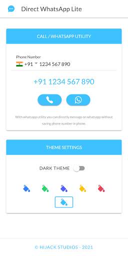 Direct WhatsApp Lite screenshot 8