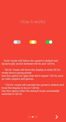 AutoHz screenshot 2