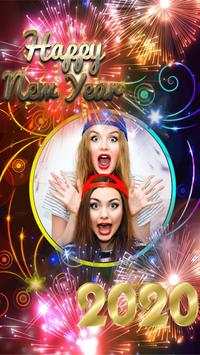 🍾2020 New Year Photo Frames Greeting Wishes⛺🧨 screenshot 1