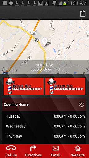 Black Tie Barber Shop screenshot 4