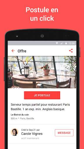 JOB TODAY - Offres d’emploi screenshot 3