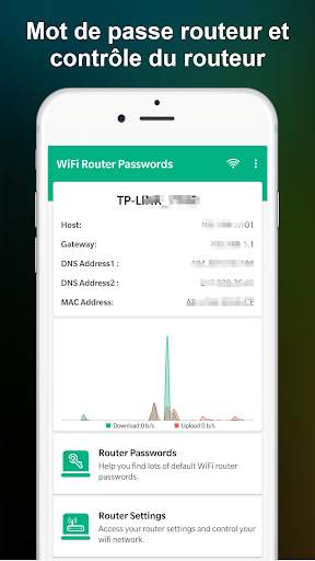 Mot de passe du routeur WiFi screenshot 1