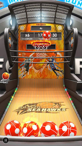 Basketball Flick 3D स्क्रीनशॉट 1