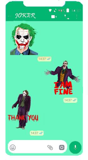 💯 Jokers Stickers For Whatsapp 2019 💯 screenshot 3