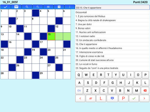Cruciverba e parole crociate - giochi Enigmistica screenshot 19