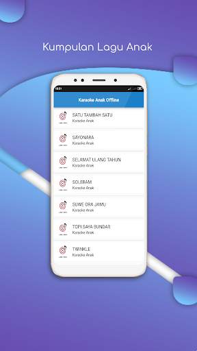 Karaoke lagu anak anak offline screenshot 3