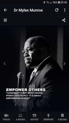Dr Myles Munroe screenshot 1