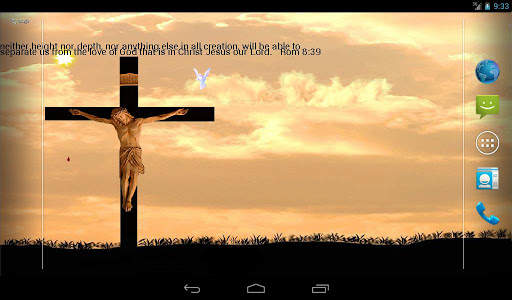 jesus on cross LWP free screenshot 4