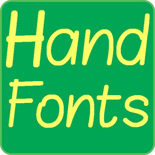 Hand Fonts for FlipFont 1.3