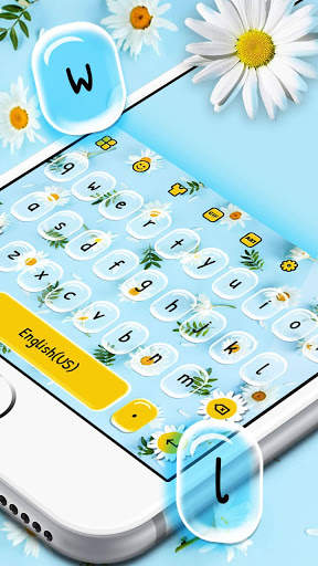 Lovely Daisy Keyboard स्क्रीनशॉट 1