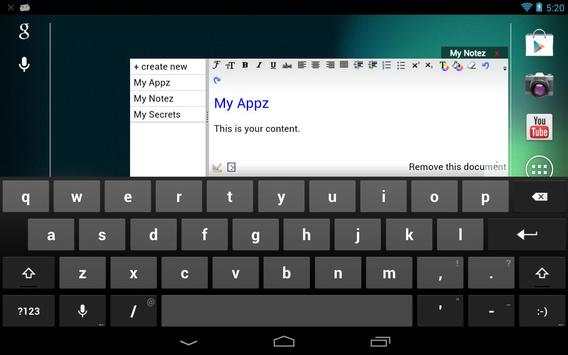 My Notez screenshot 1