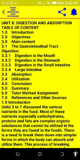 FOOD AND NUTRITION FREE TEXTBOOK screenshot 7