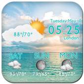 Weather & Clock Widget 1.0