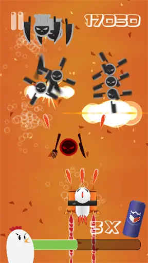 Rocket the Chicken Lite screenshot 6