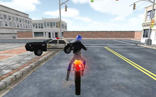 Motocross Racing Cop Game screenshot 3