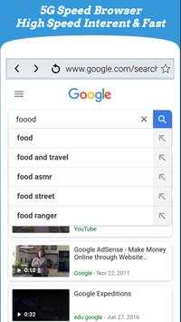 5G Internet Browser screenshot 2