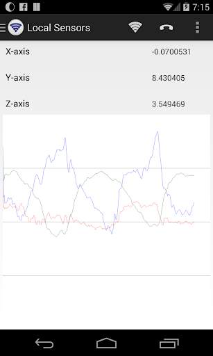 WiFi Direct Sensors screenshot 3