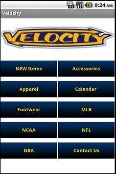 Velocity screenshot 2