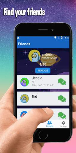 Among Chat Friends for Among US screenshot 1