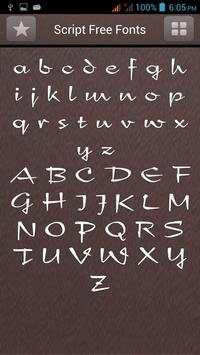 Script Font Style screenshot 6