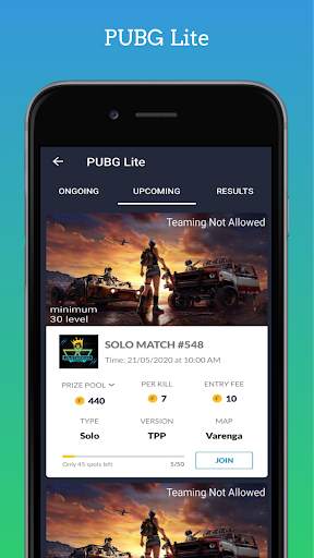 Playerwar - An eSports Tournament Platform screenshot 2