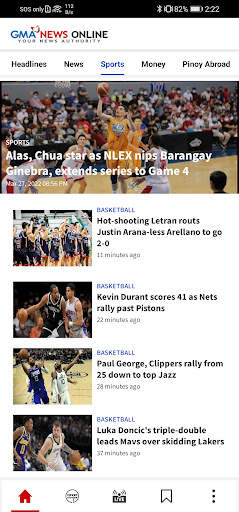 GMA News screenshot 2