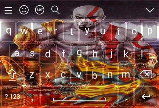 Keyboard for Kratos of God Of War screenshot 5