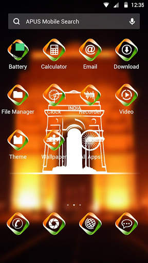 India gate theme for APUS screenshot 2