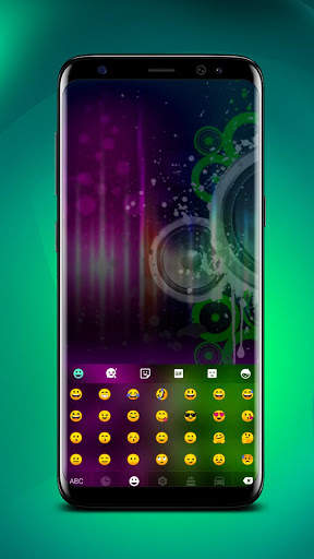 Music soundwave - theme for keyboard screenshot 2
