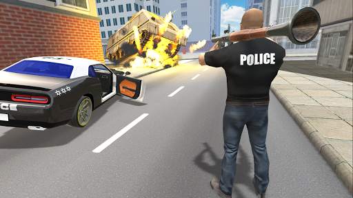 Police vs Zombie - Action games screenshot 5