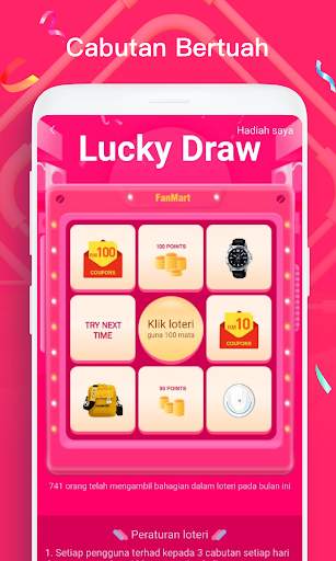 FanMart: membeli-belah dalam talian rasmi screenshot 3