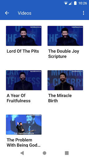 The Jonathan Cahn App screenshot 2